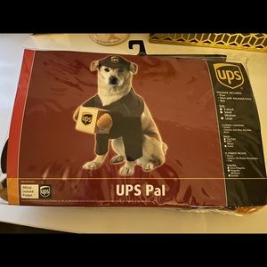 Dog UPS costume brand new